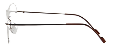 Men Urban Eyeglasses : Gravity - Brown - SpecSMART Eye Clinic (Side View)